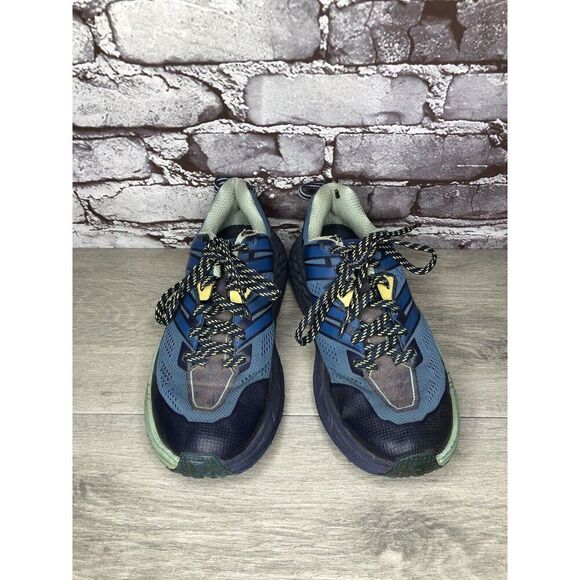 Hoka One One Speedgoat 3 Blue Synthetic Sneakers Shoes Women Sz 7M US/38 2/3EU - Picture 12 of 16